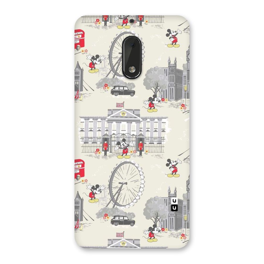 City Tour Pattern Back Case for Nokia 6