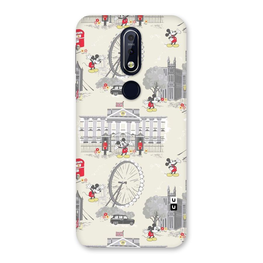 City Tour Pattern Back Case for Nokia 7.1