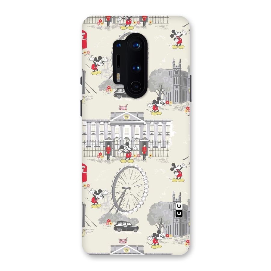 City Tour Pattern Back Case for OnePlus 8 Pro