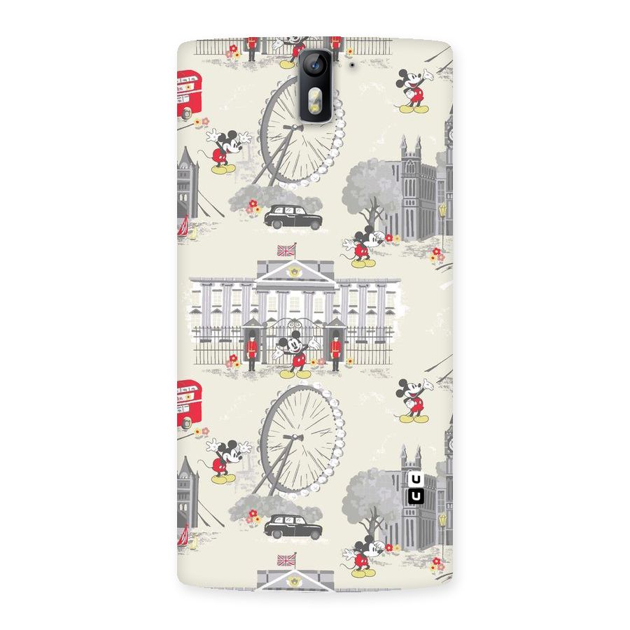 City Tour Pattern Back Case for One Plus One