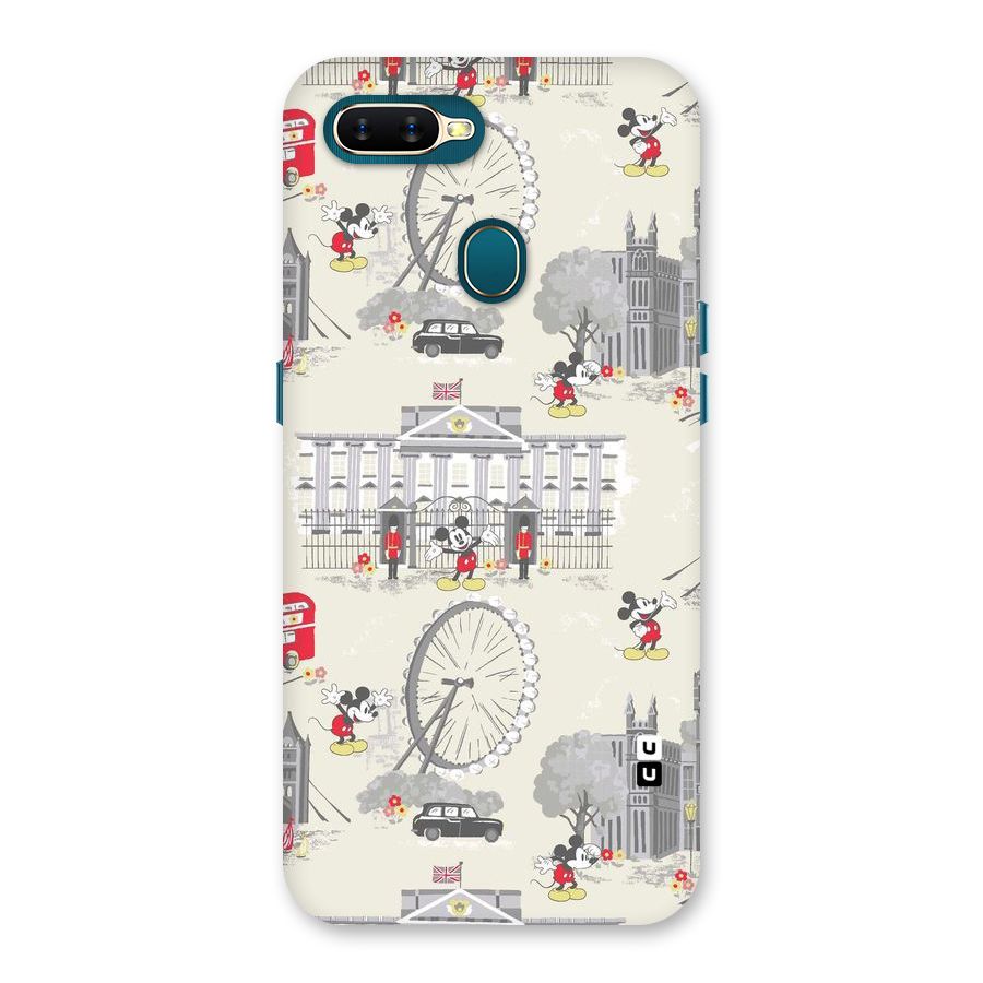 City Tour Pattern Back Case for Oppo A11k