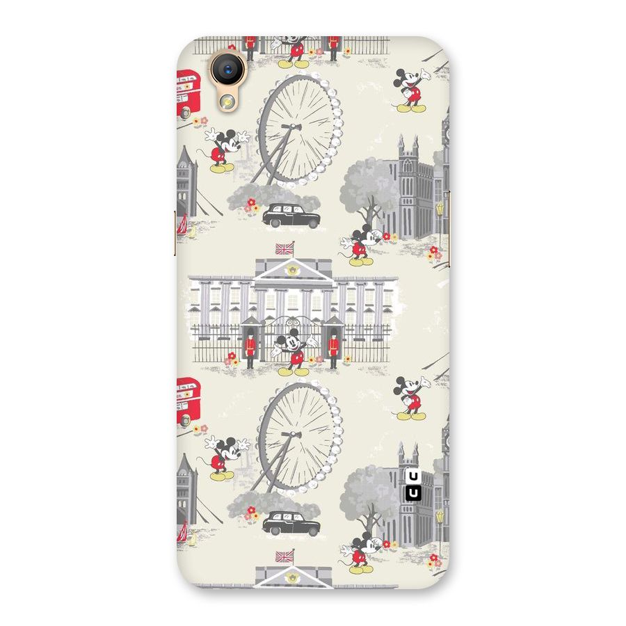 City Tour Pattern Back Case for Oppo A37