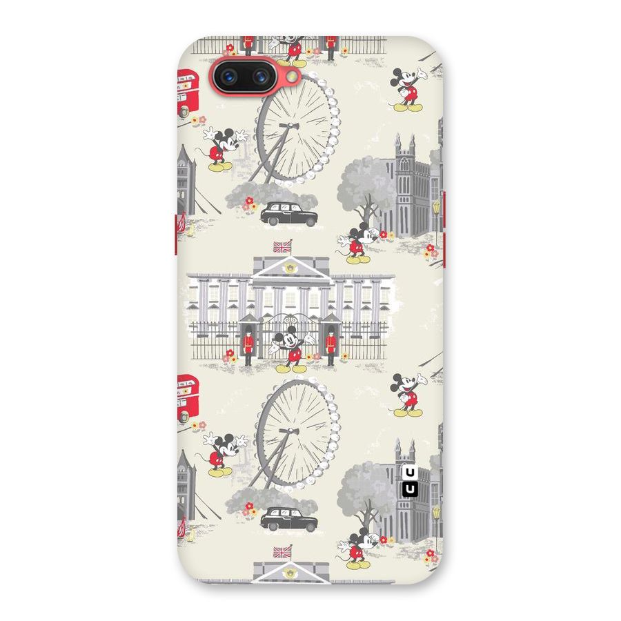 City Tour Pattern Back Case for Oppo A3s