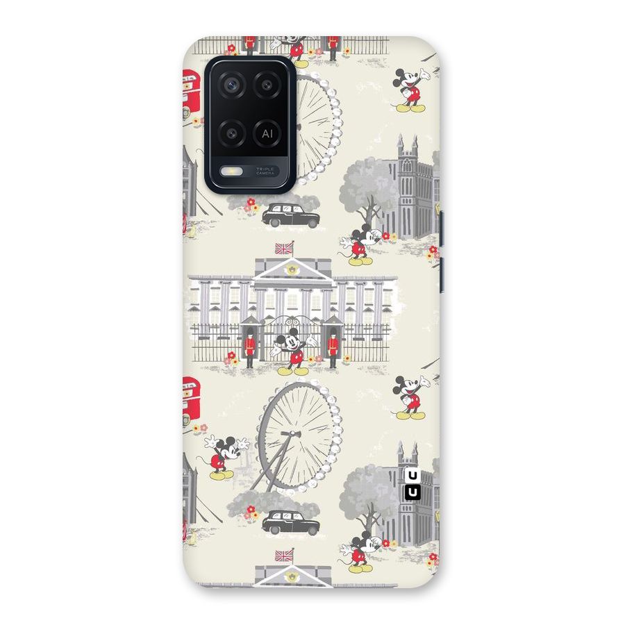 City Tour Pattern Back Case for Oppo A54