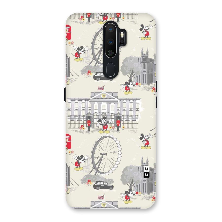 City Tour Pattern Back Case for Oppo A5 (2020)