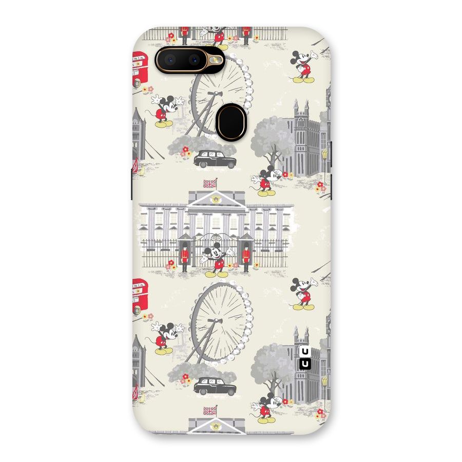 City Tour Pattern Back Case for Oppo A5s