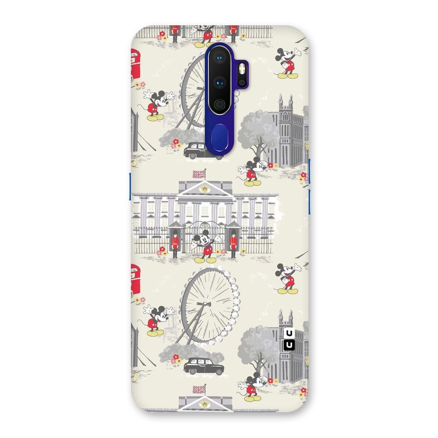 City Tour Pattern Back Case for Oppo A9 (2020)