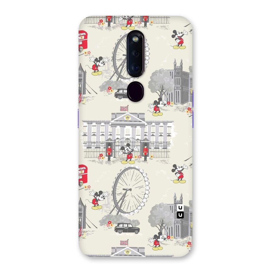 City Tour Pattern Back Case for Oppo F11 Pro