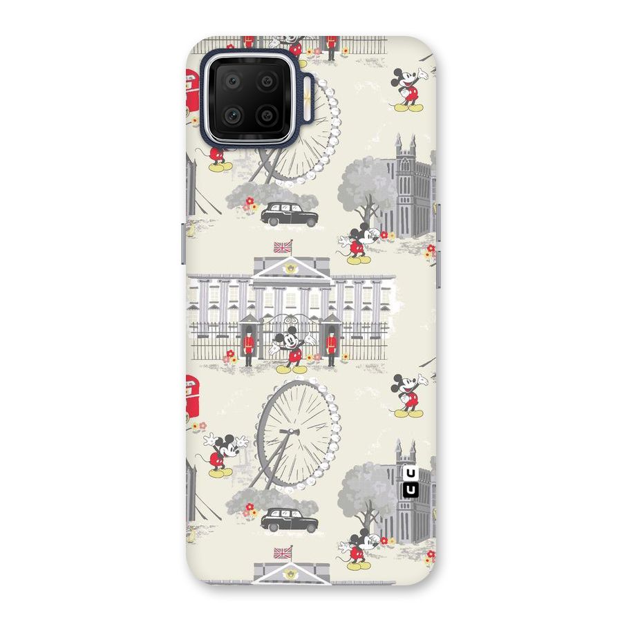 City Tour Pattern Back Case for Oppo F17