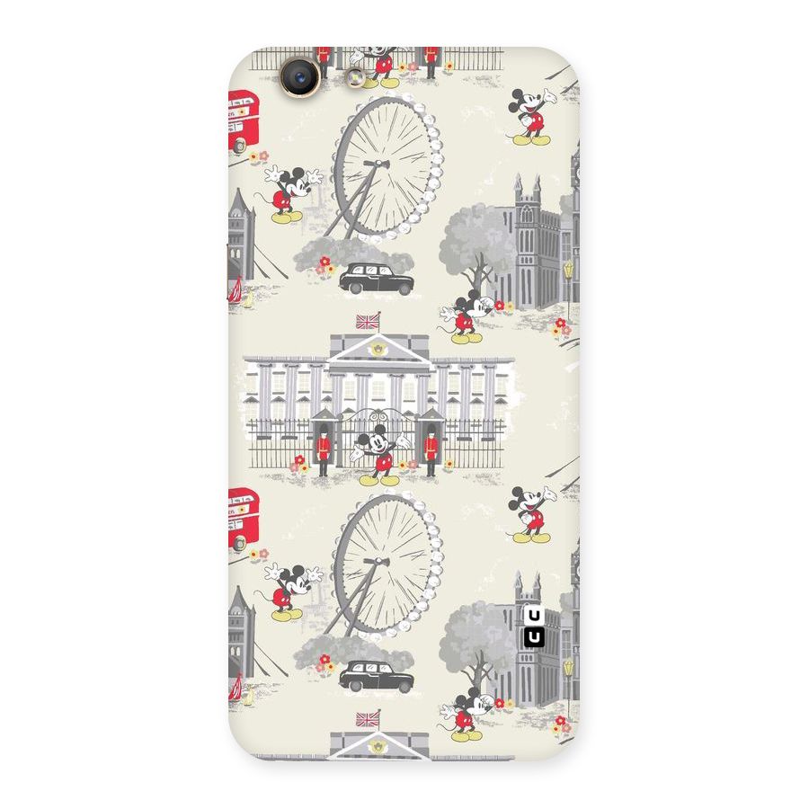 City Tour Pattern Back Case for Oppo F1s