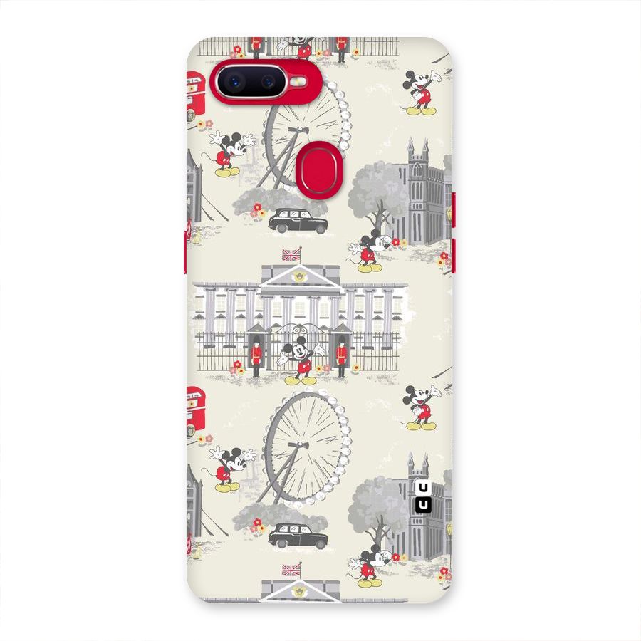 City Tour Pattern Back Case for Oppo F9 Pro