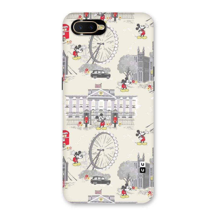 City Tour Pattern Back Case for Oppo K1
