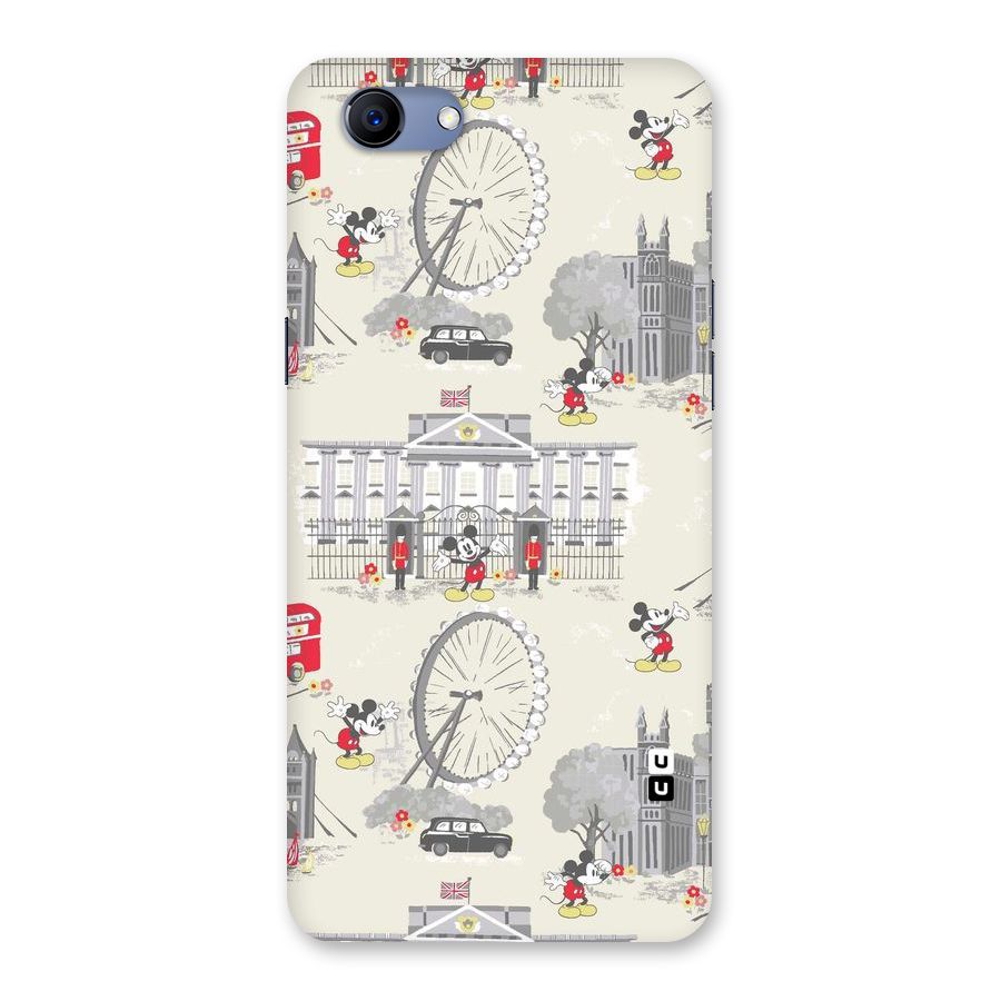 City Tour Pattern Back Case for Oppo Realme 1