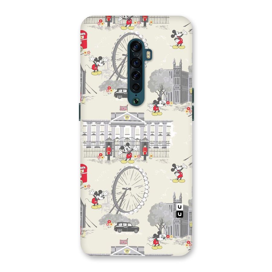City Tour Pattern Back Case for Oppo Reno2