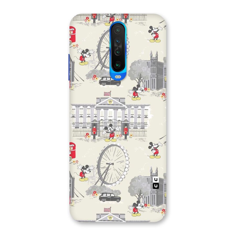 City Tour Pattern Back Case for Poco X2