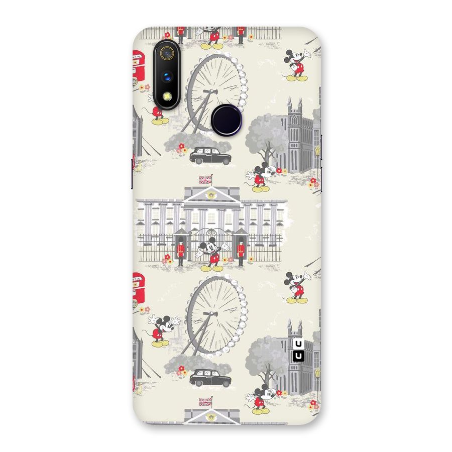 City Tour Pattern Back Case for Realme 3 Pro