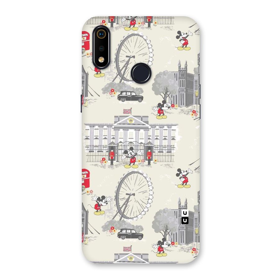 City Tour Pattern Back Case for Realme 3i