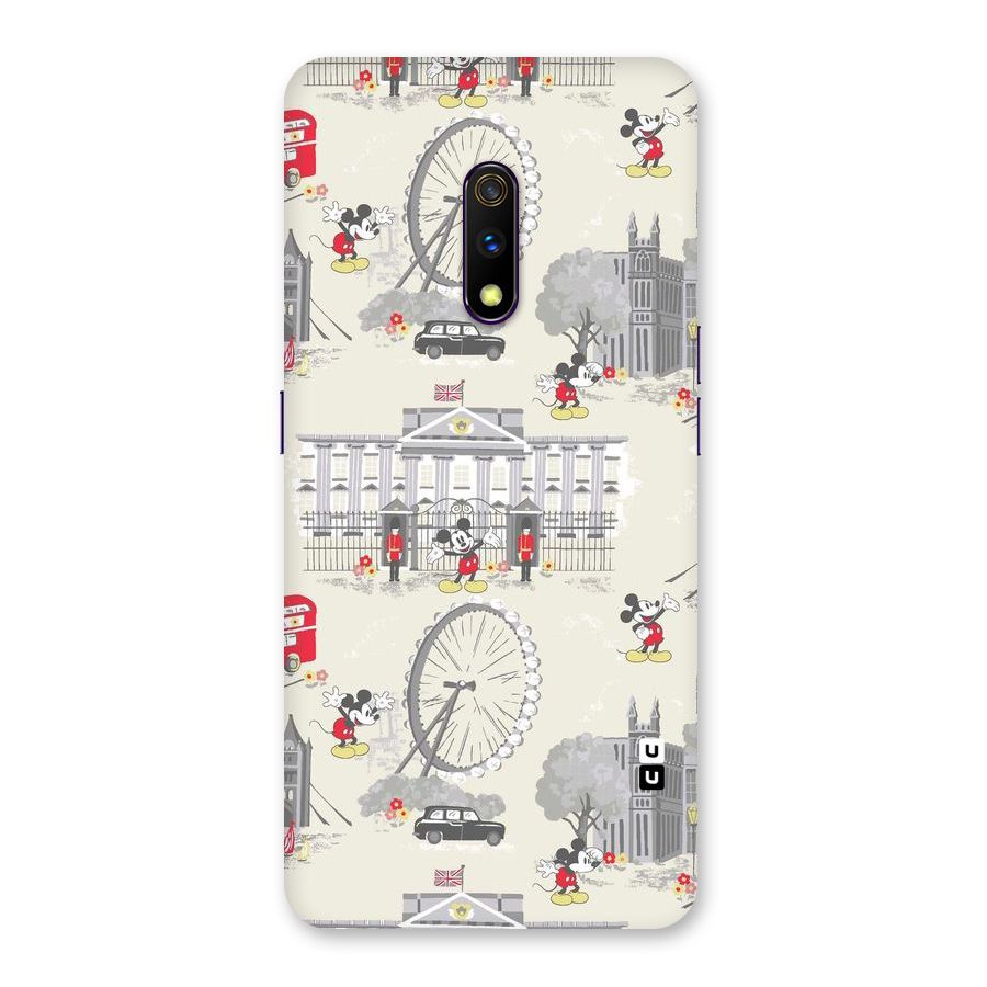 City Tour Pattern Back Case for Realme X