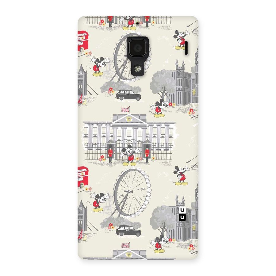 City Tour Pattern Back Case for Redmi 1S
