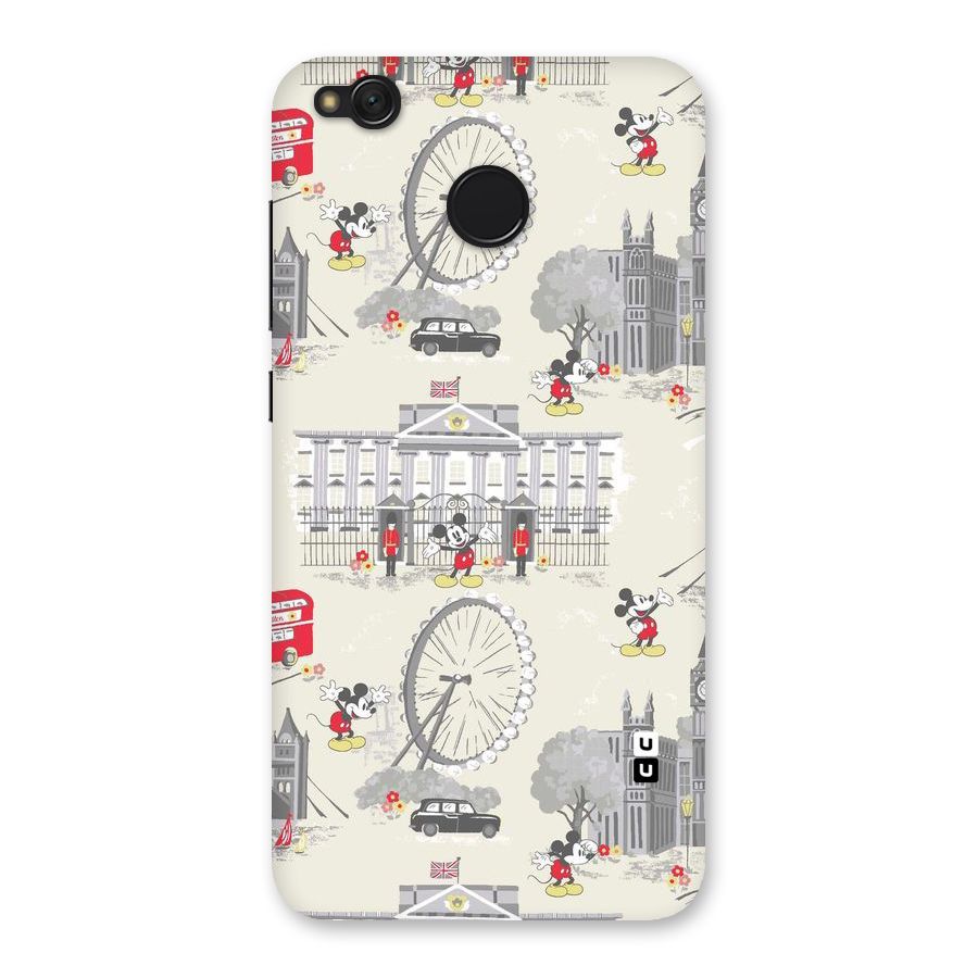 City Tour Pattern Back Case for Redmi 4