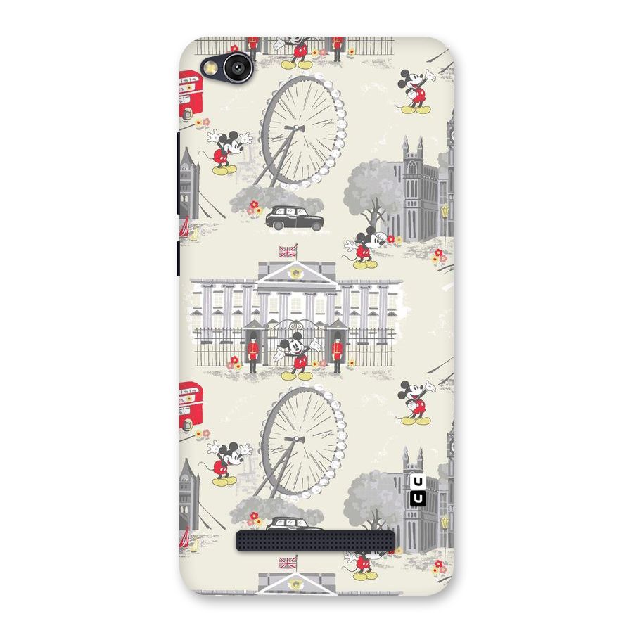 City Tour Pattern Back Case for Redmi 4A