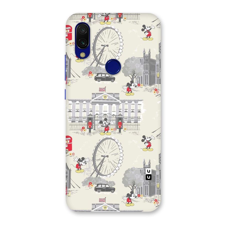 City Tour Pattern Back Case for Redmi 7