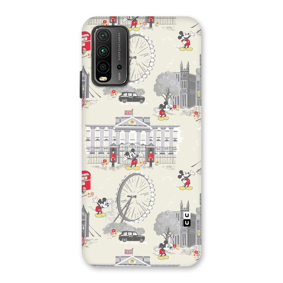 City Tour Pattern Back Case for Redmi 9 Power