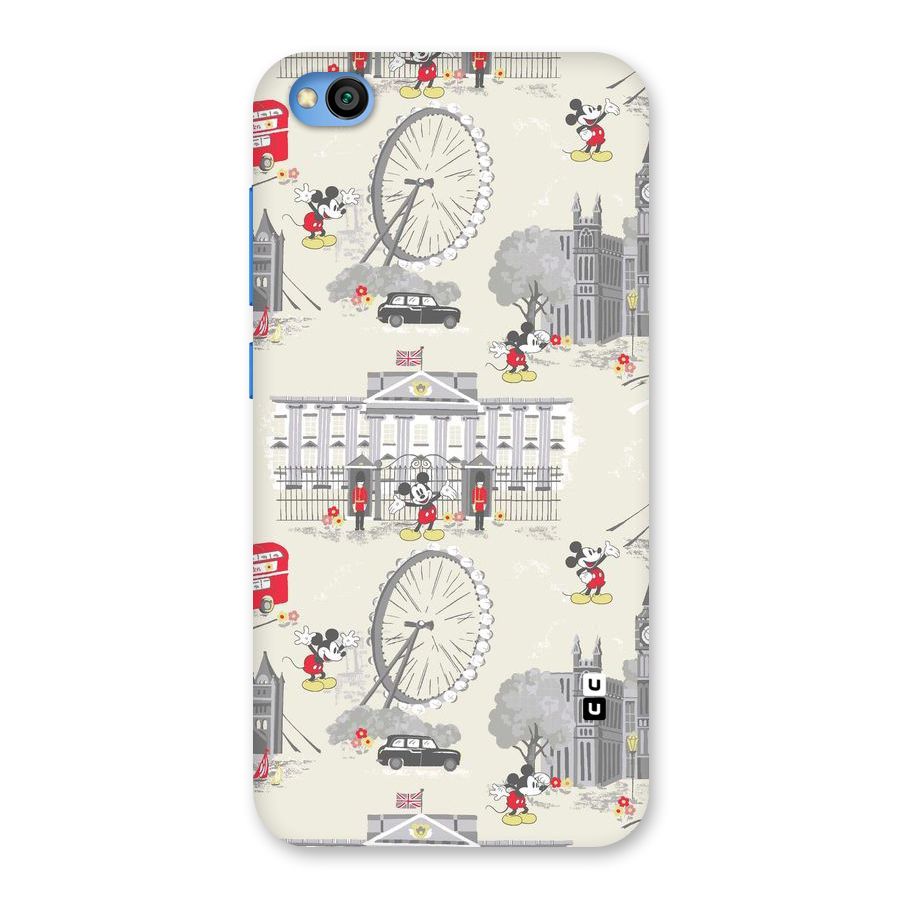 City Tour Pattern Back Case for Redmi Go