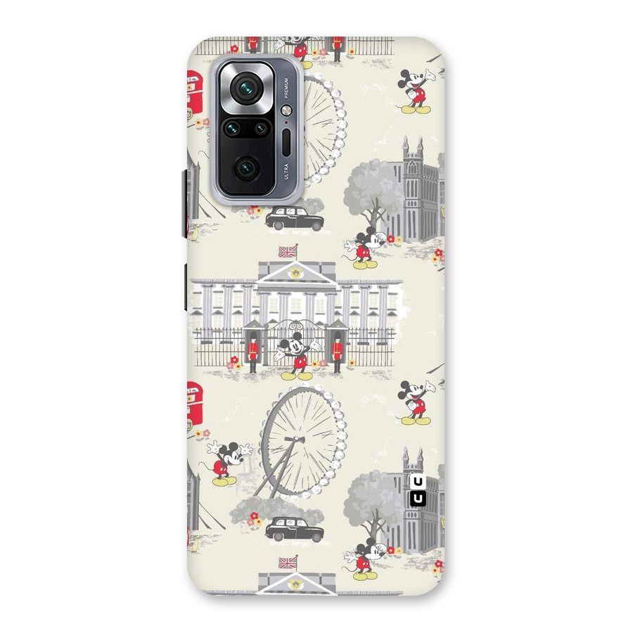City Tour Pattern Back Case for Redmi Note 10 Pro