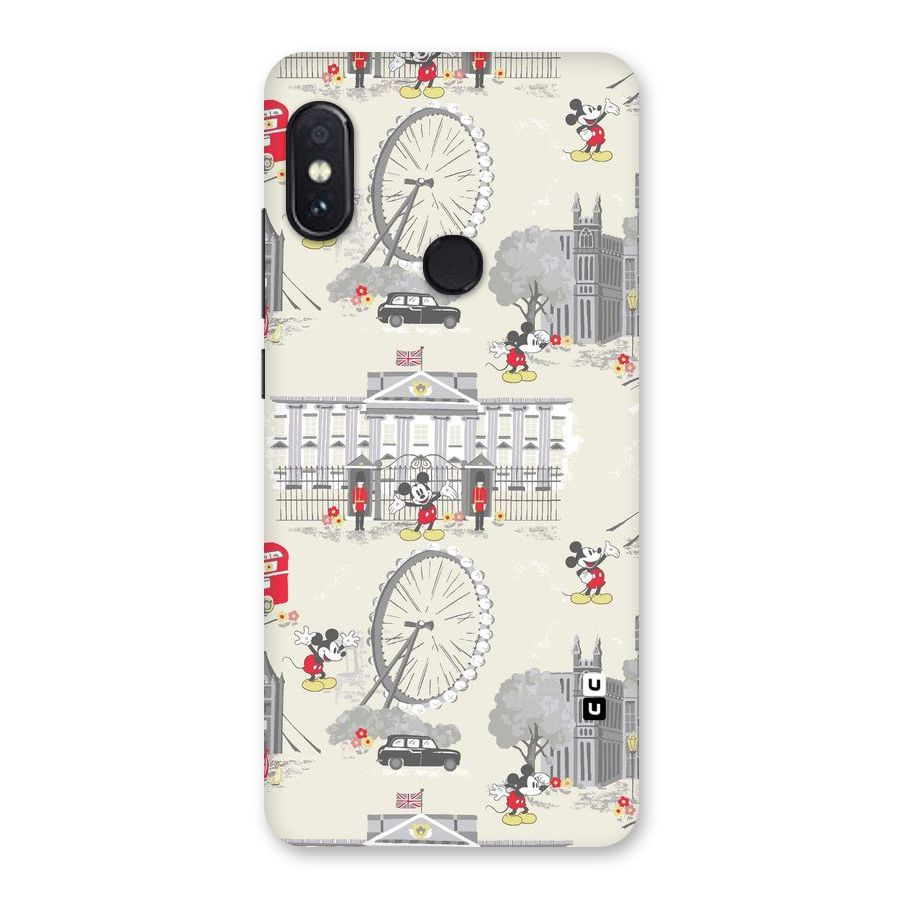 City Tour Pattern Back Case for Redmi Note 5 Pro
