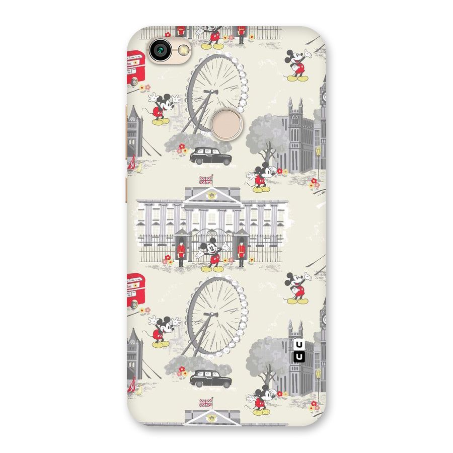 City Tour Pattern Back Case for Redmi Y1 2017