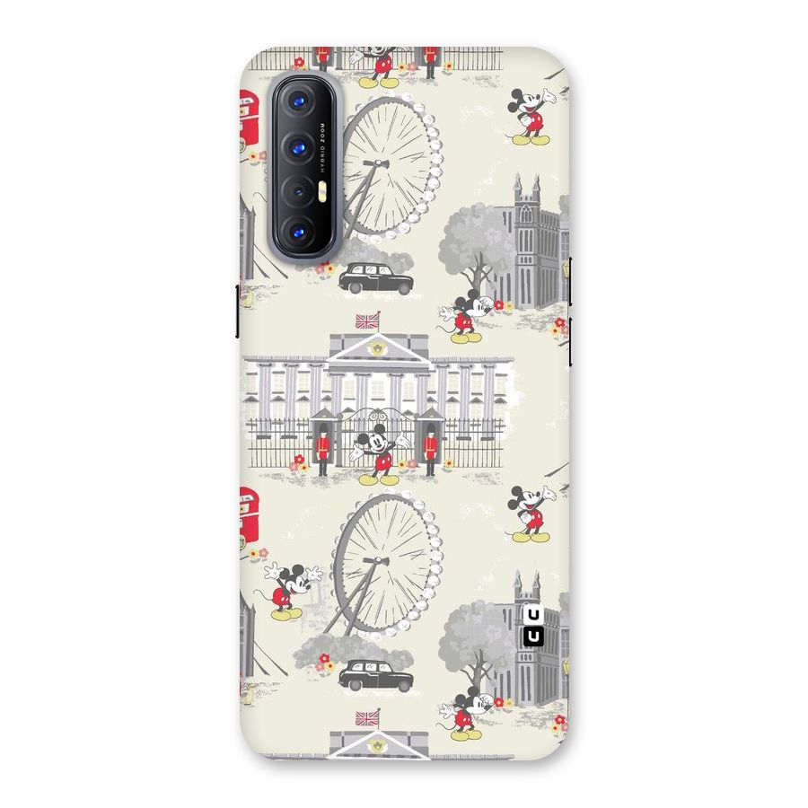 City Tour Pattern Back Case for Reno3 Pro
