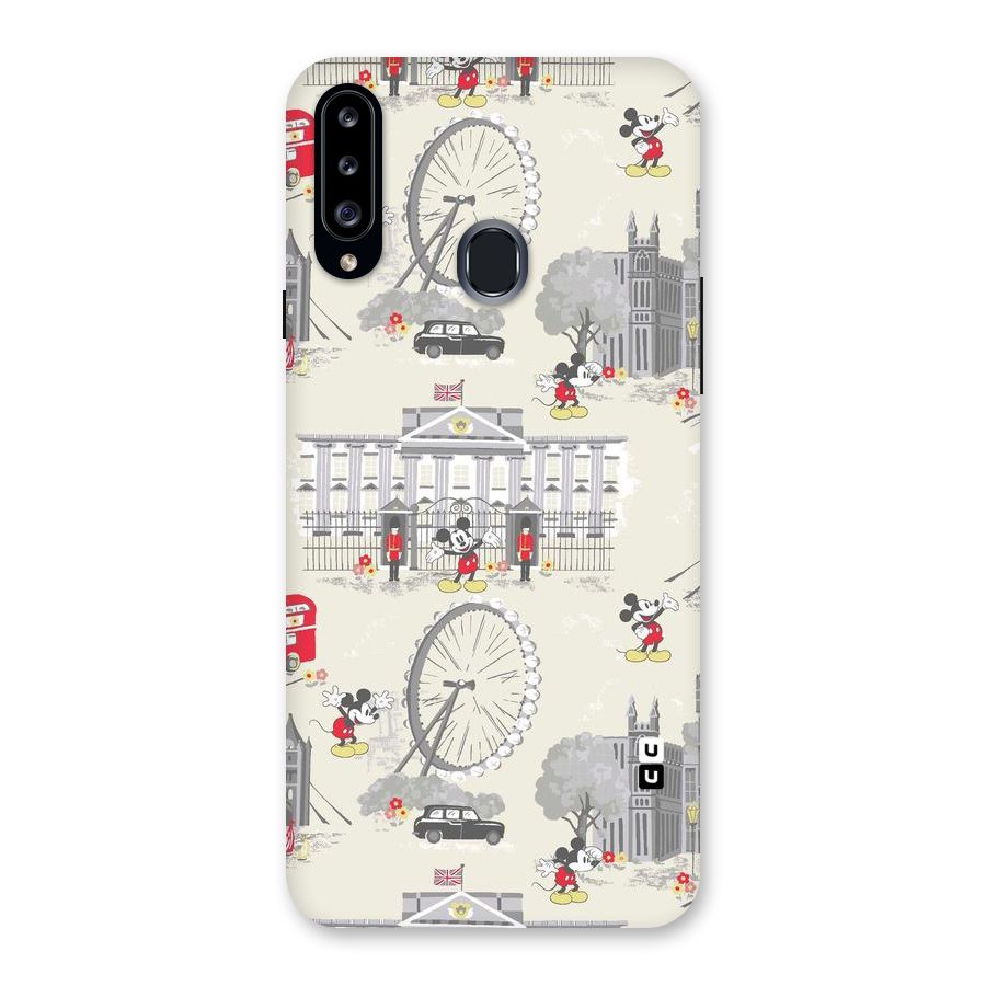 City Tour Pattern Back Case for Samsung Galaxy A20s