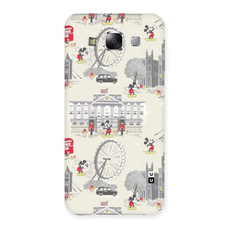 City Tour Pattern Back Case for Samsung Galaxy E5