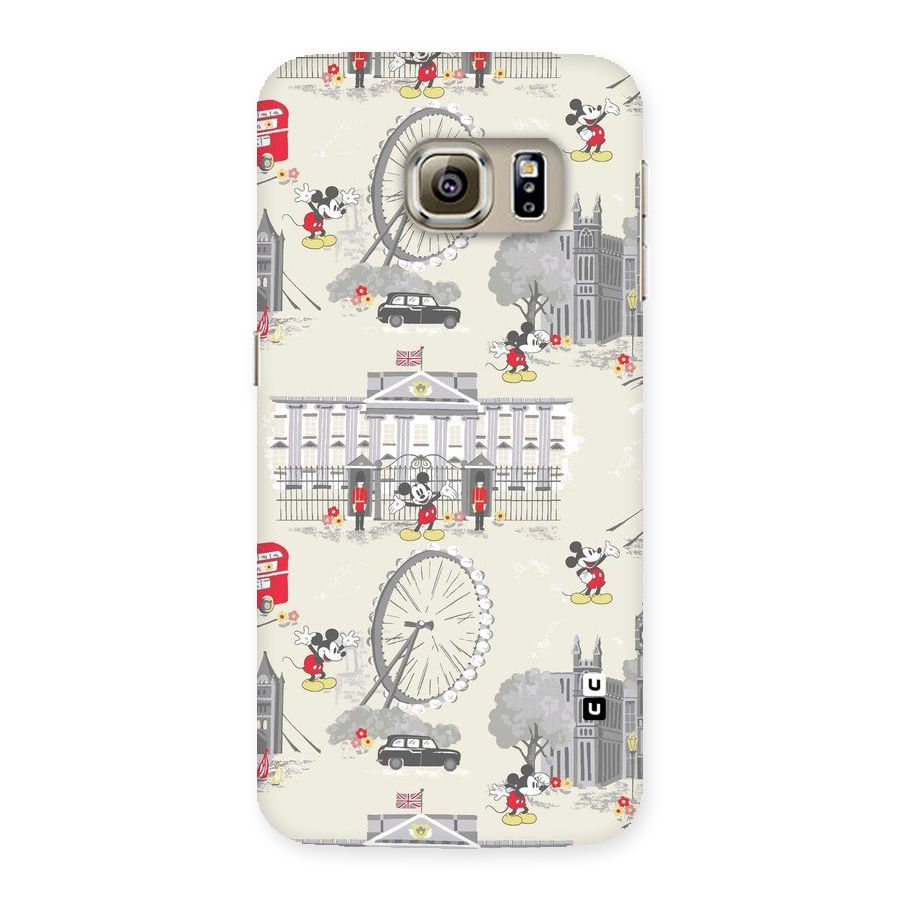 City Tour Pattern Back Case for Samsung Galaxy S6 Edge