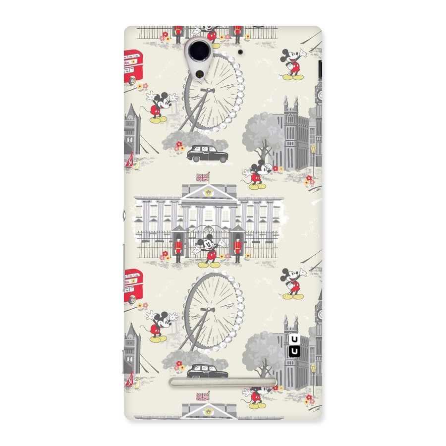 City Tour Pattern Back Case for Sony Xperia C3