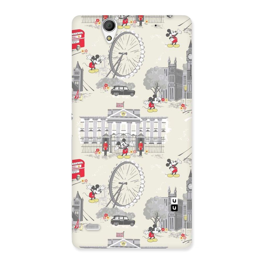 City Tour Pattern Back Case for Sony Xperia C4