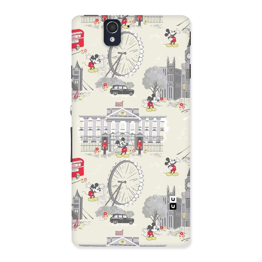 City Tour Pattern Back Case for Sony Xperia Z