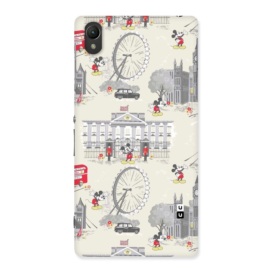 City Tour Pattern Back Case for Sony Xperia Z2