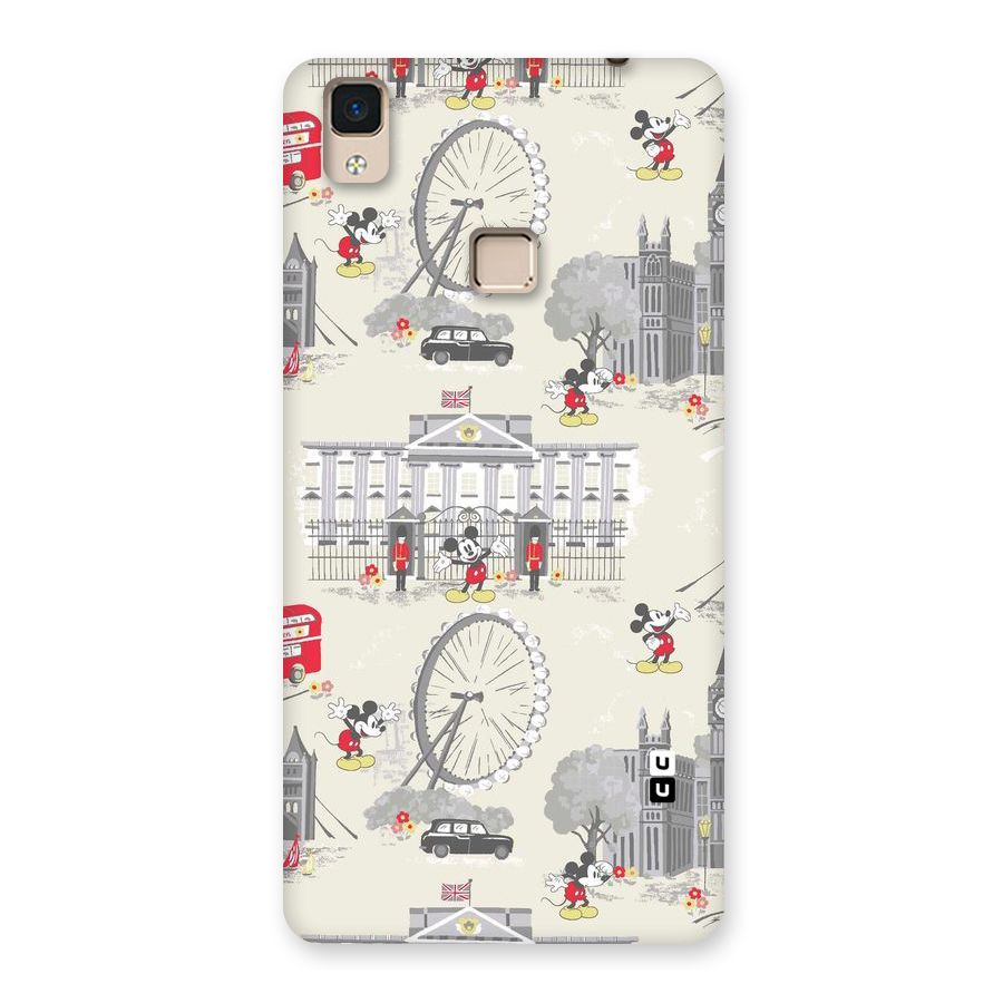 City Tour Pattern Back Case for V3 Max