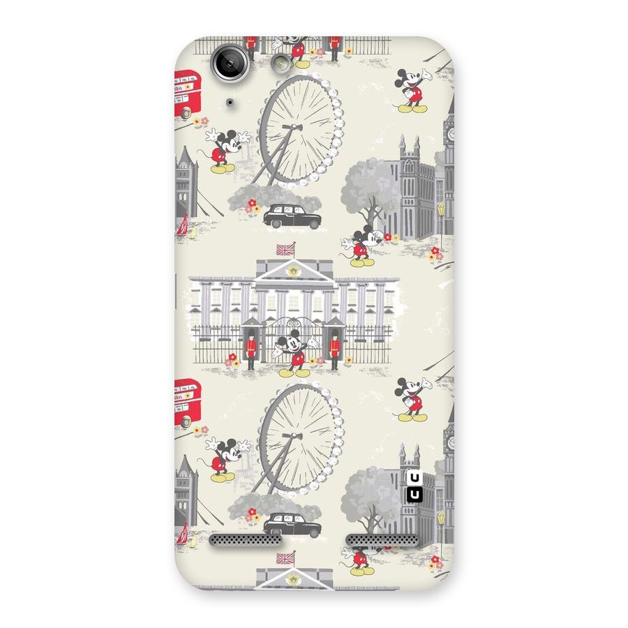 City Tour Pattern Back Case for Vibe K5 Plus