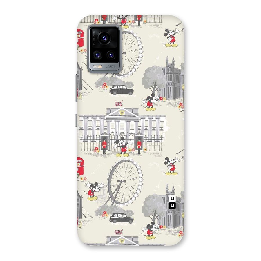 City Tour Pattern Back Case for Vivo V20
