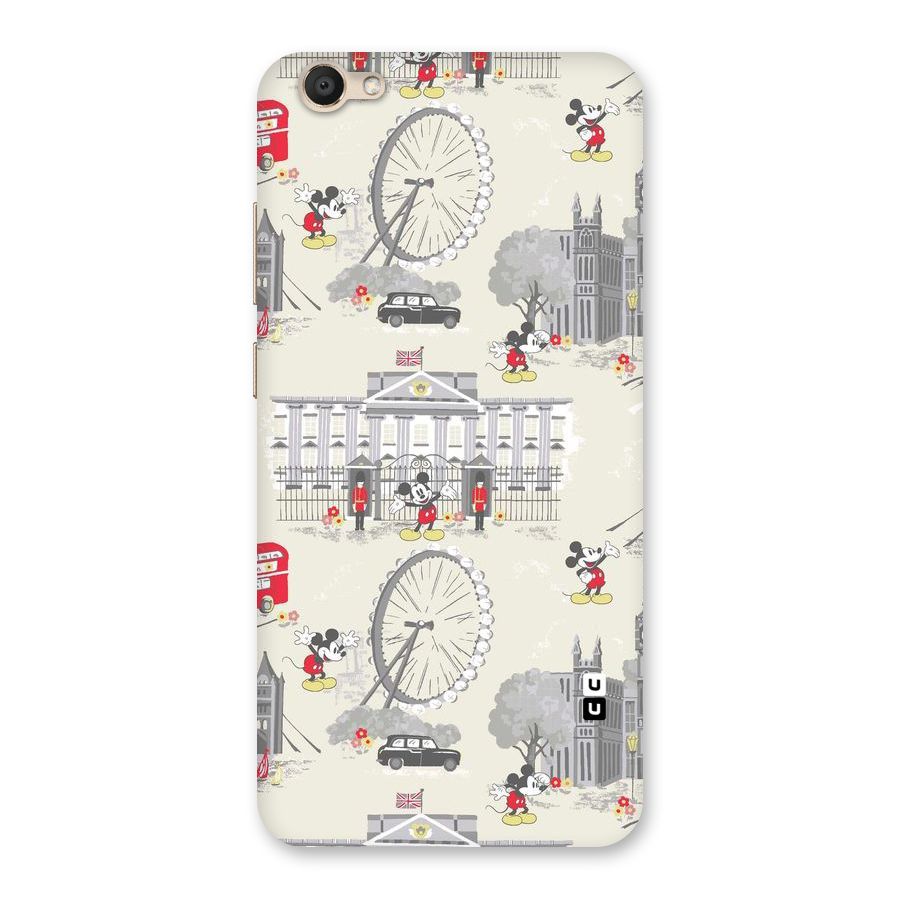 City Tour Pattern Back Case for Vivo V5