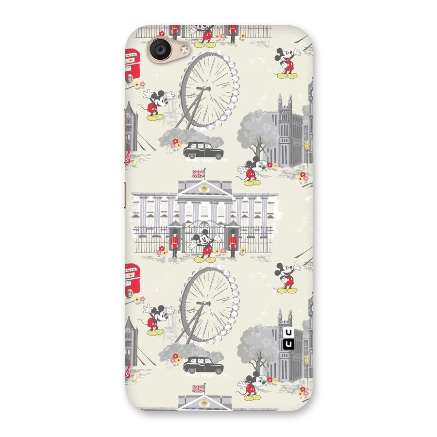 City Tour Pattern Back Case for Vivo V5 Plus
