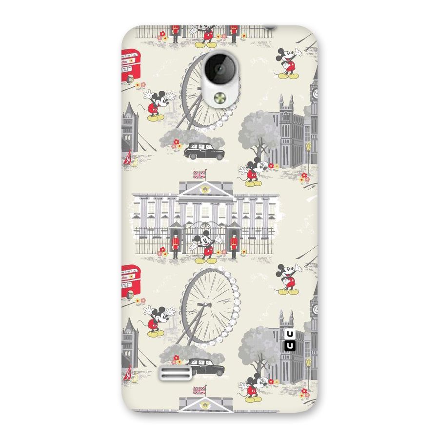 City Tour Pattern Back Case for Vivo Y21