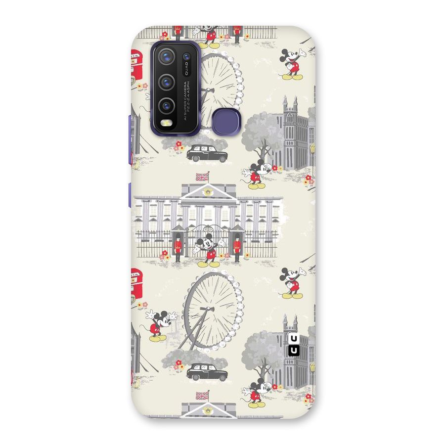 City Tour Pattern Back Case for Vivo Y50