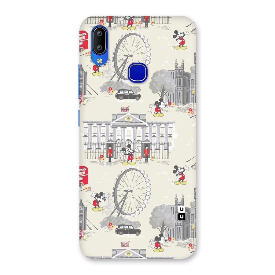 City Tour Pattern Back Case for Vivo Y91