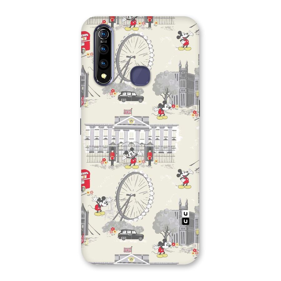 City Tour Pattern Back Case for Vivo Z1 Pro