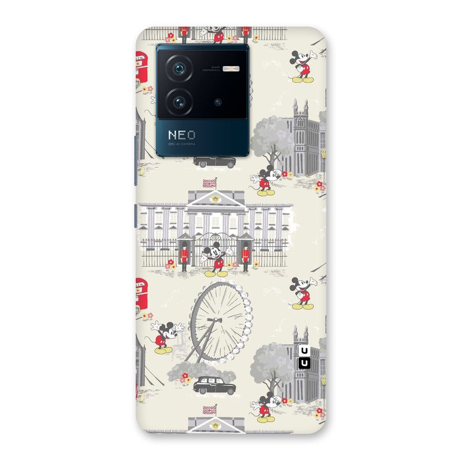 City Tour Pattern Back Case for Vivo iQOO Neo 6 5G