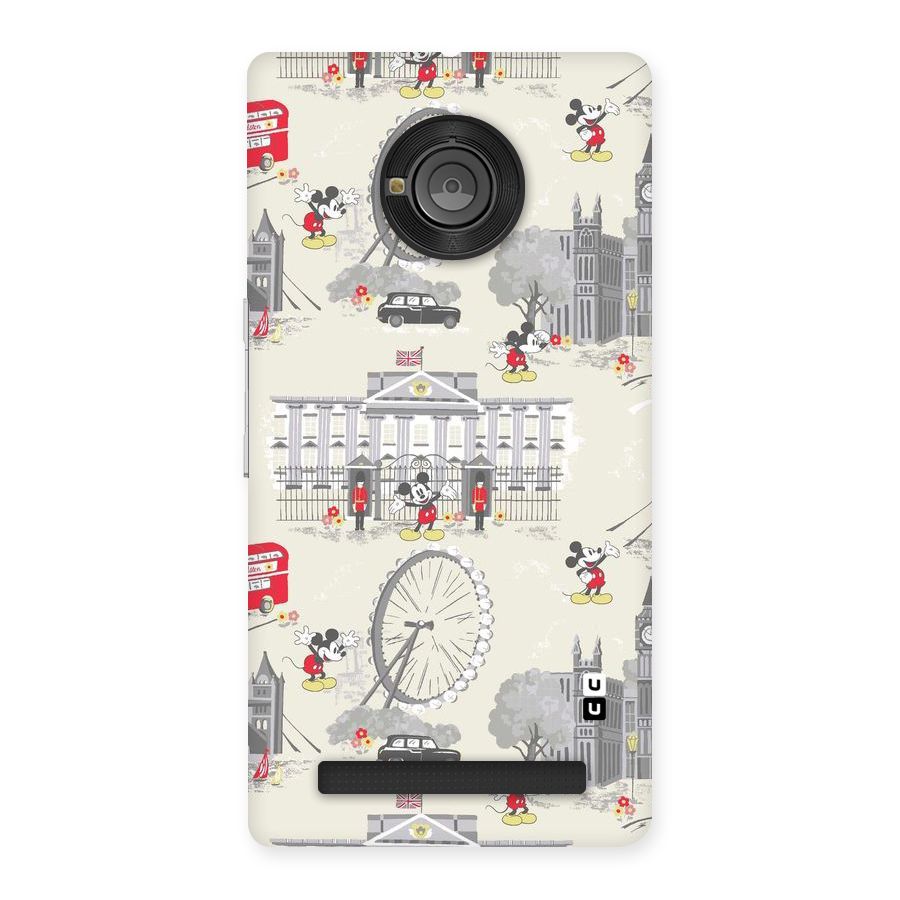 City Tour Pattern Back Case for Yu Yunique